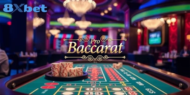 Trải nghiệm Baccarat 8XBET trực tuyến nhận thưởng cực khủng