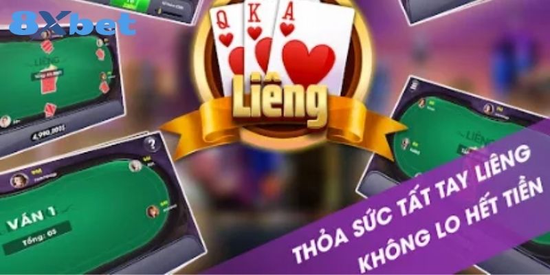 Trải nghiệm game bài Liêng 8XBET nhận thưởng hấp dẫn