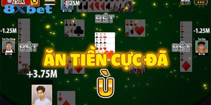Khám phá những điểm mạnh chỉ có tại sảnh game bài 8XBET